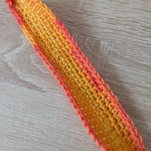 Large Orange Bookmark