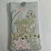 Accessories -  Phone Case - Appliqué Houses by Carolee Crafts -PB5 - 0003