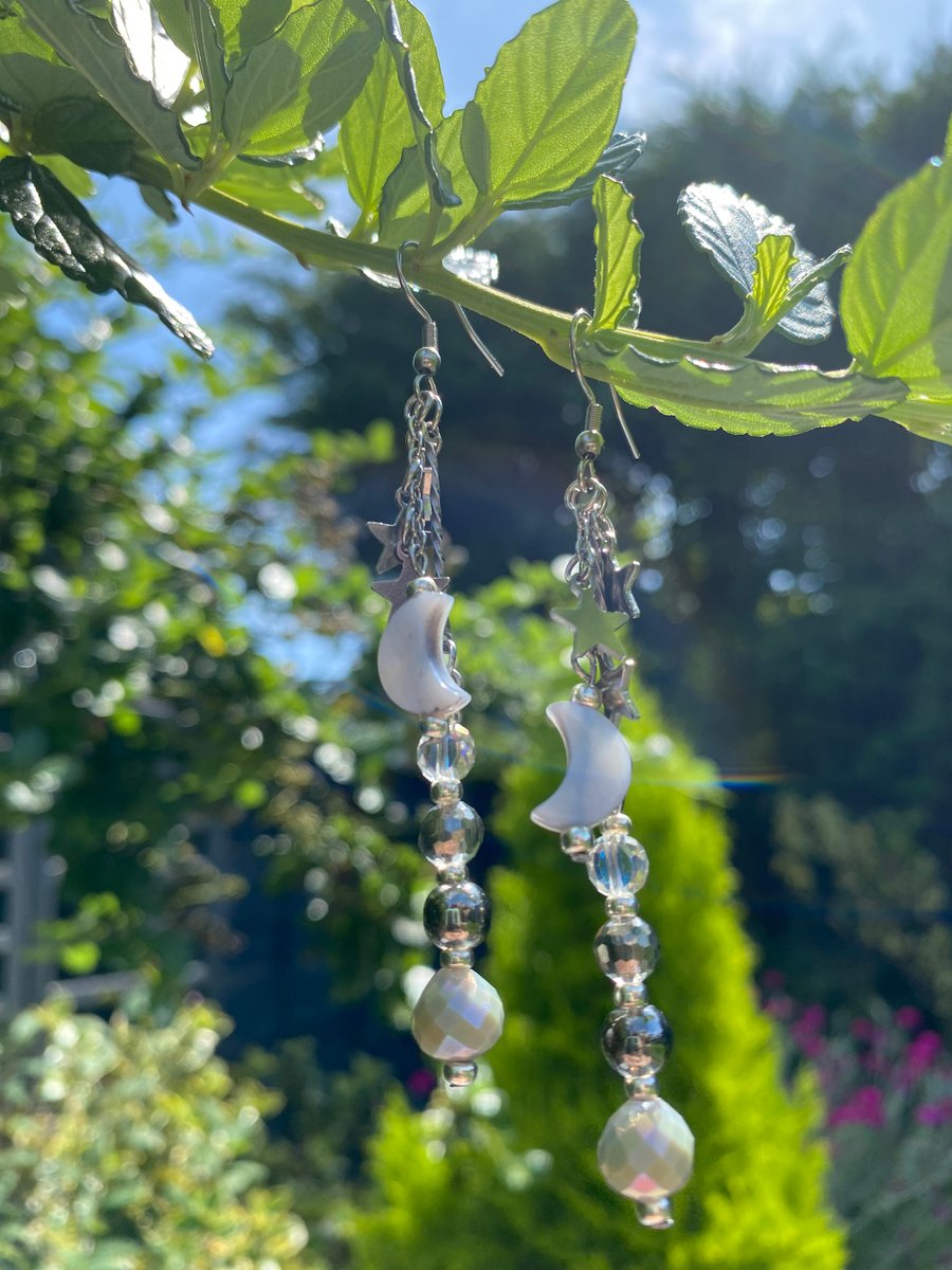 Kasia - Moon Earrings 