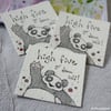 high five panda - original twinchie