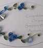 Quilled 45th anniversary card - Image 5