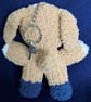 Team GB Union Jack Dog with blue boots and keyring bag clip - Image 4
