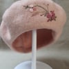 Embroidered Beret 