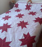 Christmas Star patchwork quilt - Image 1