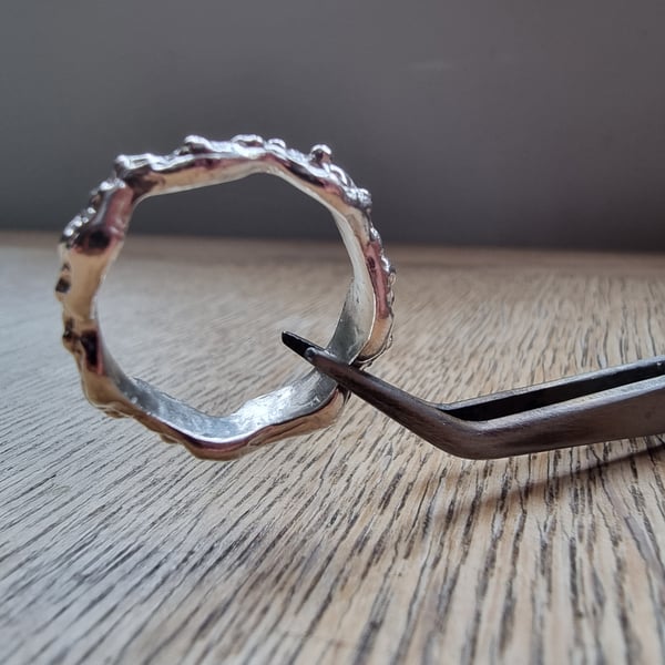 Sterling silver Statement ring 