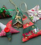  Tree Decoration Pack - Stitched Textiles - Image 1