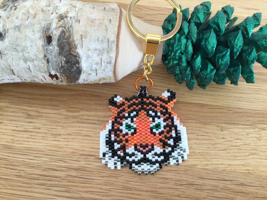 Tiger Keyring