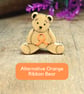 Leukaemia Awareness Bear Pin, Handmade Tiny Teddy Cancer Support Badge - Image 9
