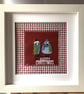 Handmade Christmas Bird Framed Art, Festive Keepsake Gift - Image 7