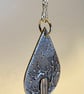 Mysterious door, one-off, pure silver necklace  - Image 3