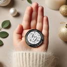 Nice List - Stars: Personalised Nice List Member Christmas Coin Token Gift