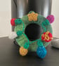 Mini knitted Christmas wreath - Image 4