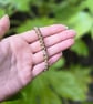 Labradorite Beaded Macrame Bracelet - Adjustable Gemstone bracelet  - Image 1