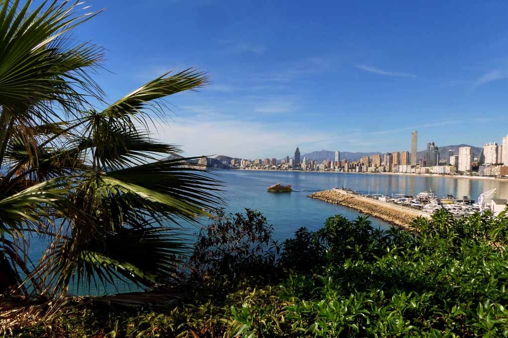 Benidorm Poniente Beach Costa Blanca Spain Photograph Print