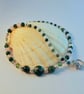 Moss Agate, Rose Quartz & Crystal Necklace, Anniversary, Birthday, Gifts For Her - Image 6
