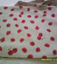Poppies on Beige Fabric Bag