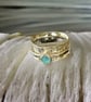 Silver Sea Glass Spinner Ring - Image 5