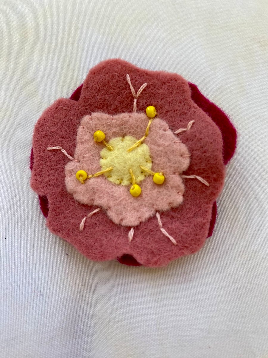 Large Peony Hairclip