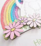 Rainbow Flower Westie Card - Happy Birthday  - Image 4