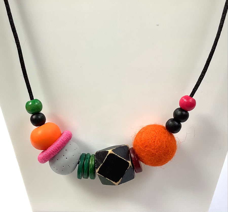 Mixed Media Necklace