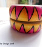 Pyrography Patterned Wooden Yo-Yo  - Image 3