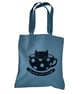 Black Cat Club Organic Cotton tote bag. Animal lover shopper.  - Image 8
