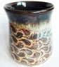 Mug Brown Glazed  - Hand Thrown Stoneware Ceramic Mug  - Image 3