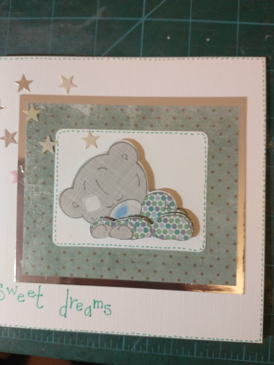 Sweet dreams child's birthday card