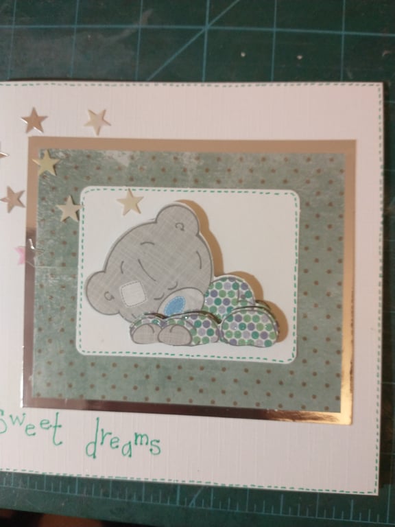 Sweet dreams child's birthday card