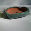 Aqua green Bonsai pot