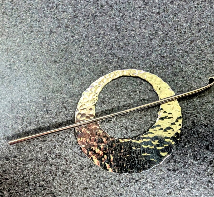 Sterling Silver Shawl Pin