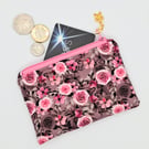 Roses coin or card purse 401M