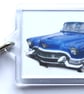Cadillac Coupe de Ville Series 62 1955  - Keyring with 50x35mm Insert - Image 2