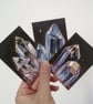 Crystal II ACEO Gouache Painting - Image 2