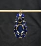 Blue Lapis Lazuli Double Sided Pendant - Image 2