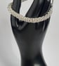 Sterling Silver Ladies Lace Chainmaille Bracelet  - Image 5