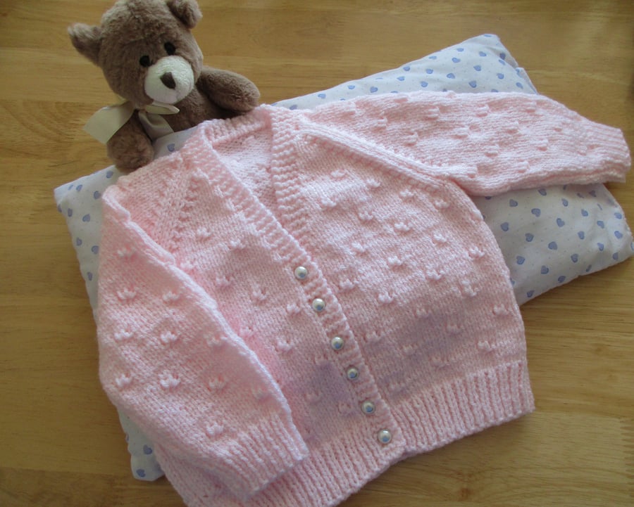 Special Order for Sally 18" Knots Patterned Cardigan