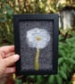 Dandelion seedhead - lace, needle felted and hand embroidered   - Image 4