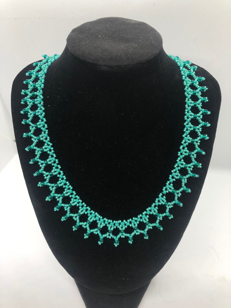 Nayana Necklace - Turquoise Teal 