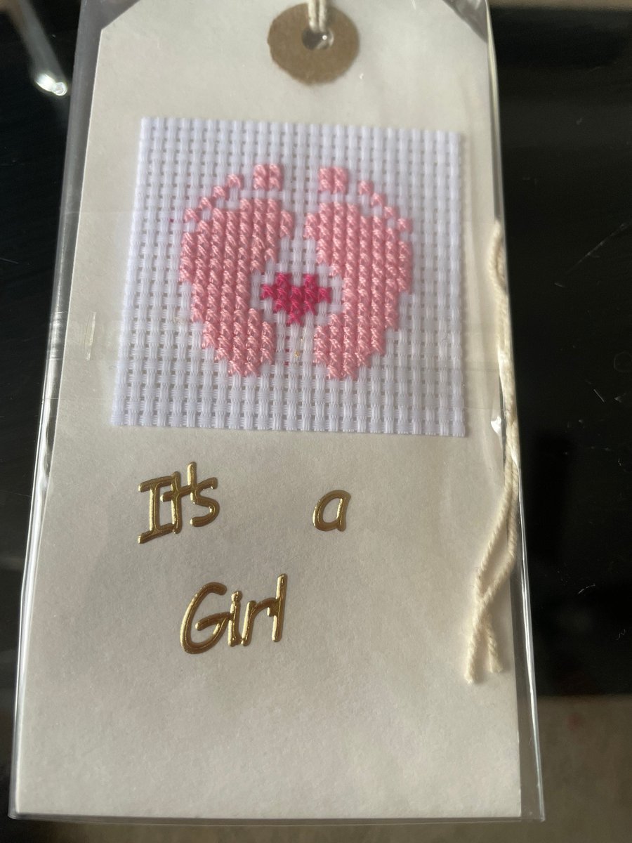 It s a girl gift tag