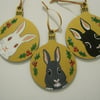 Bunny Rabbit Christmas Tree Decoration 