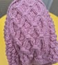 Hand knitted slouchy hat  - Image 5