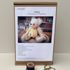 Artist Teddy Bear Making Kit, Pebbles Mohair Bear Sewing Kit, Boxed Gift