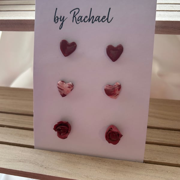 Heart and rose bundle