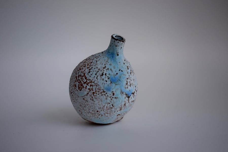 Tiny Ceramic Spherical Bottle