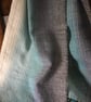 Ocean Shallows Hand Woven Cotton Point Twill Scarf - Image 4