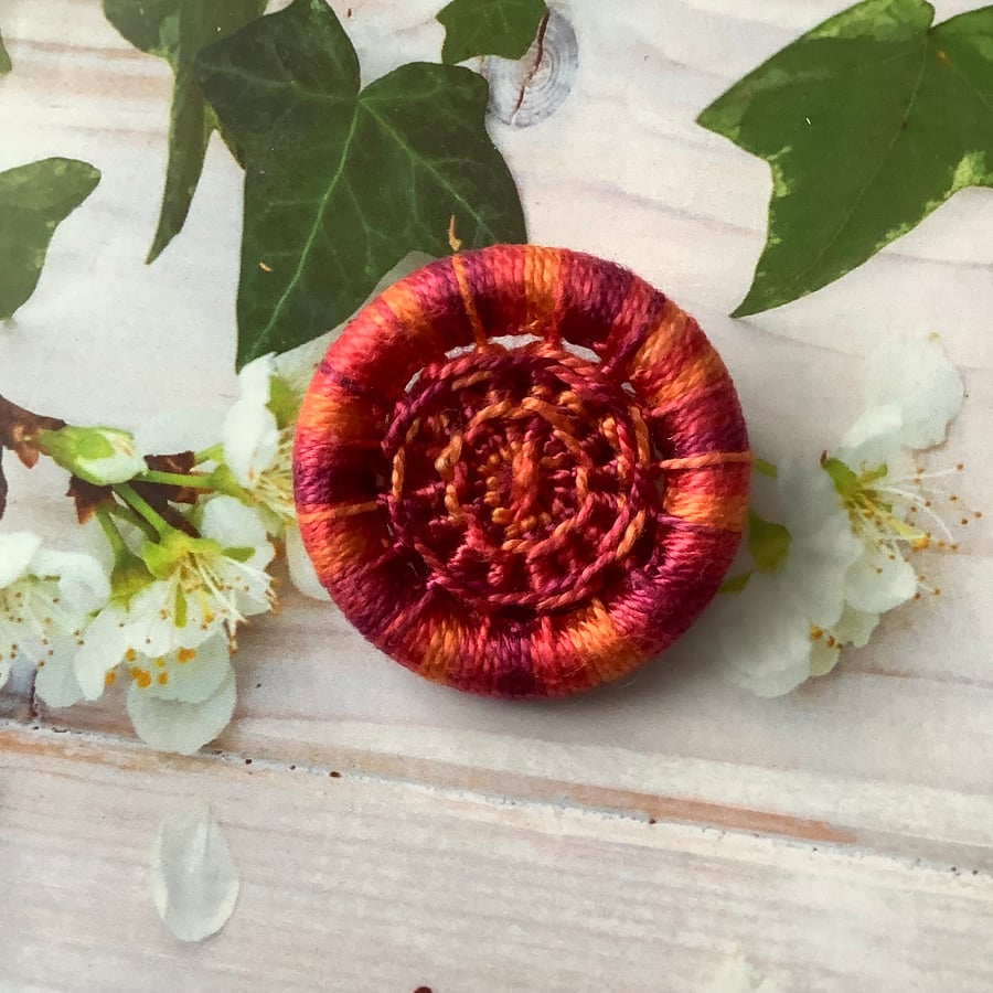 Dorset Button Brooch