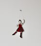 'Highland Dancing Girl' - Hanging Decoration