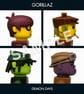 GORILLAZ - Lego-inspired album cover - 5x5 inches 