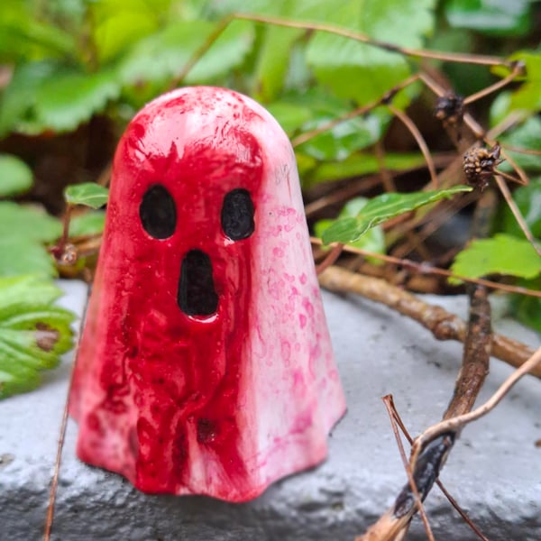 Ghost Ghostie Ornament Decoration BILLY Valloween unique different spooky cute